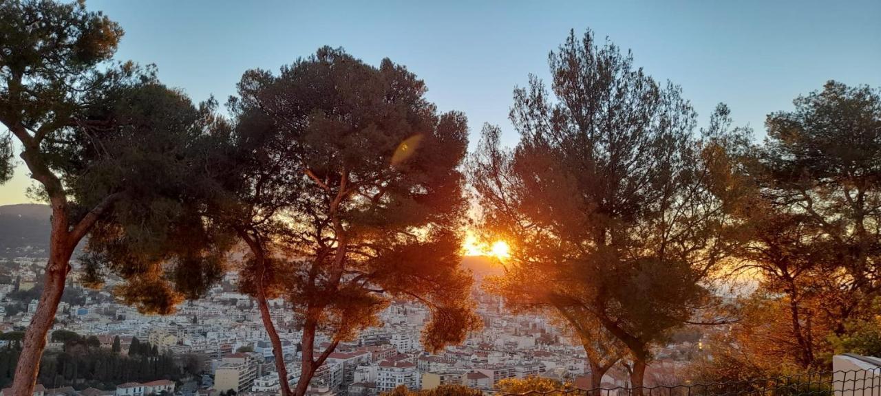 Chambre D Hote Avec Clim Terrasse Et Petit Dejeuner Hauteurs De ניס מראה חיצוני תמונה
