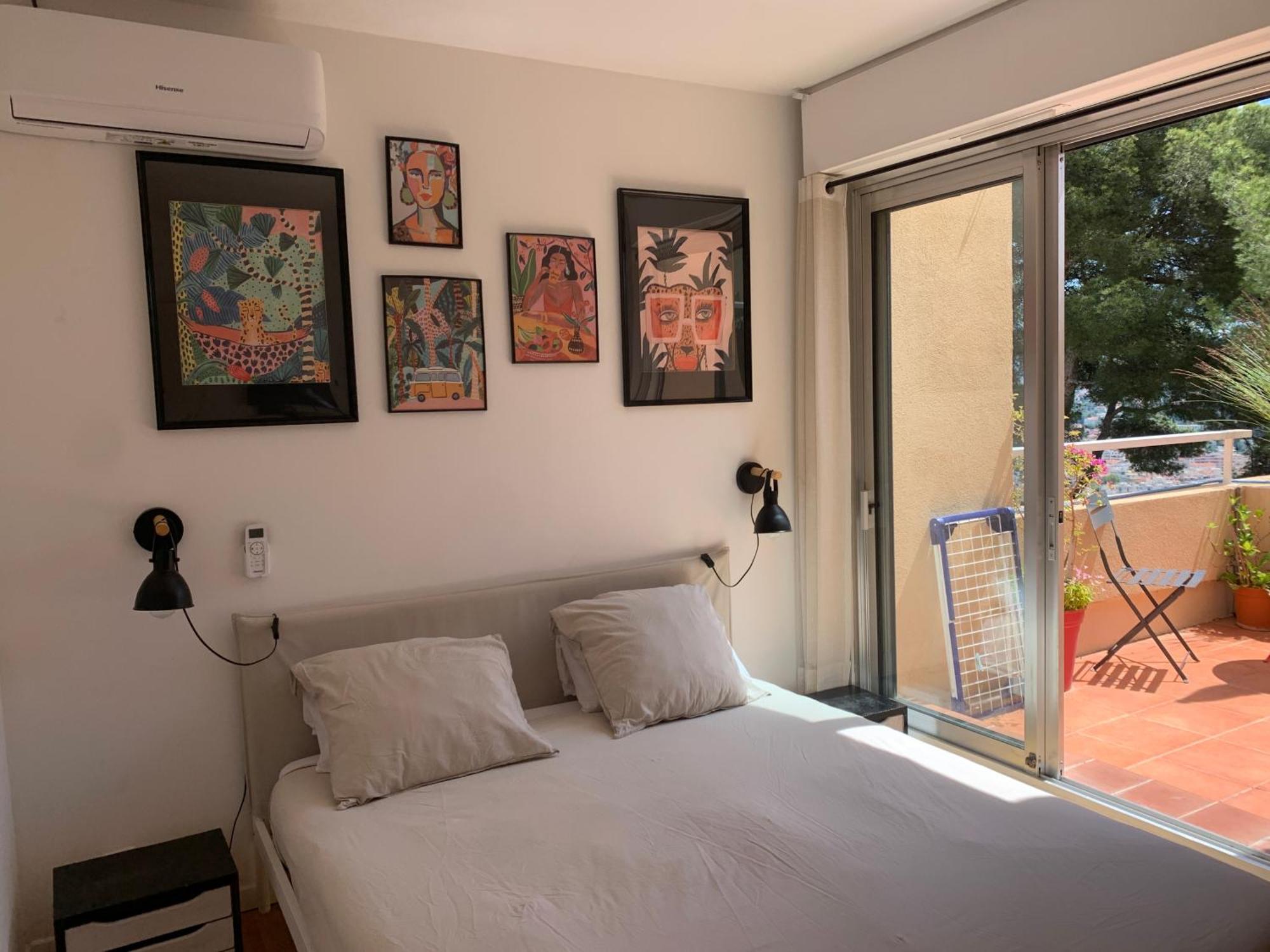 Chambre D Hote Avec Clim Terrasse Et Petit Dejeuner Hauteurs De ניס מראה חיצוני תמונה